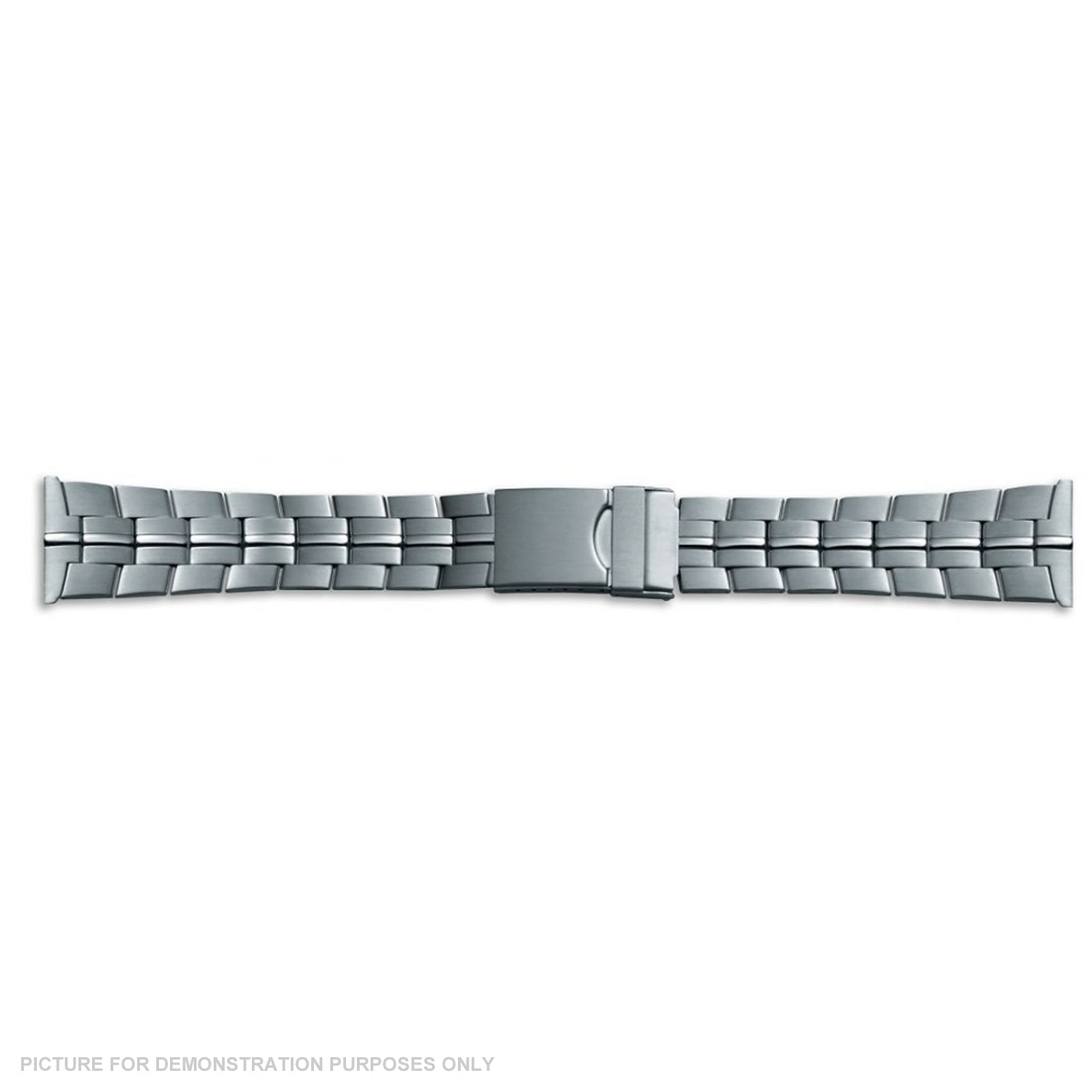 Condor 22mm Stainless Steel Watch Strap with Safety Clasp